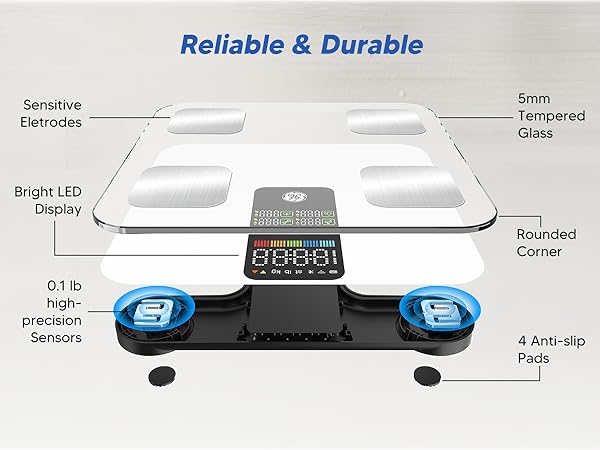 ge smart scale for body weight