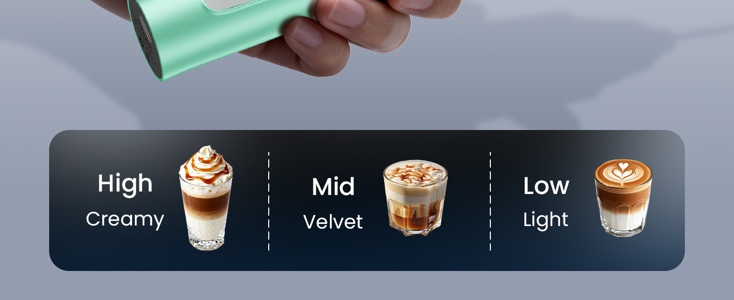 milk frothewand handheld rechargeable electric whisk drink mixer coffee hand mixer drink mixer
