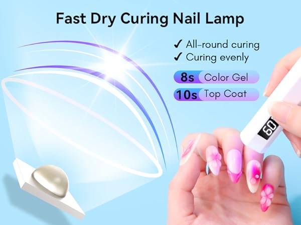 handheld UV Nail lamp for gel nail polish