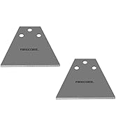 Firecore 2Pcs SDS Plus Floor Scraper Replacement Blades for Firecore 5" x 11" SDS Plus Floor Scra...