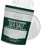 Pickling &amp; Canning Pickling &amp; Curing Salt for Natural Preserving, Fine Kosher Salt for Brining, 5...
