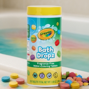 crayola bath dropz 200 pieces
