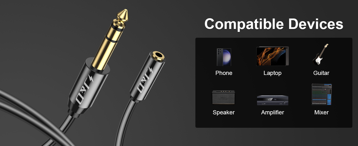 Phone,Laptop,Guitar,Speaker,Amplifier,Mixer