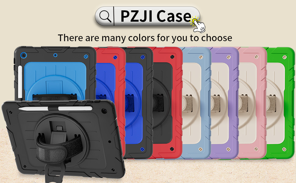 PZJI Case for iPad 9th/8th/7th Generation 10.2 inch