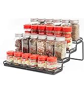 MEIQIHOME 4 Tier Spice Rack Organizer Step Shelf Countertop Spice Storage Holder, for Kitchen Cab...