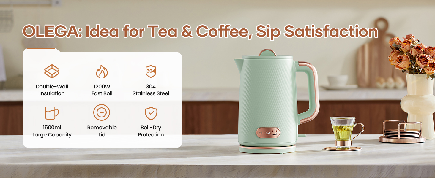 OLEGA Electric Kettle