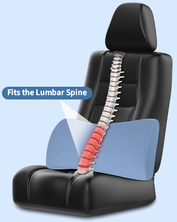 Lumbar Support Pillow for Bed Relief Back Pain