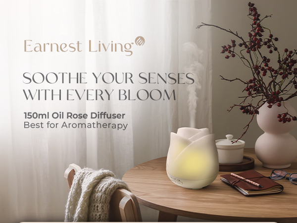 Earnest Living Rose Diffuser