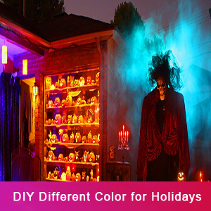 diy color rgb flood lights bars