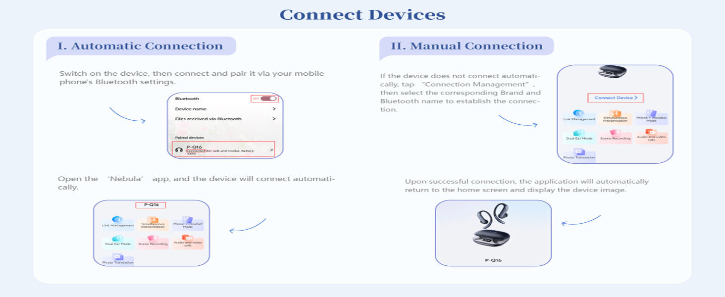 How to Connect with the App
