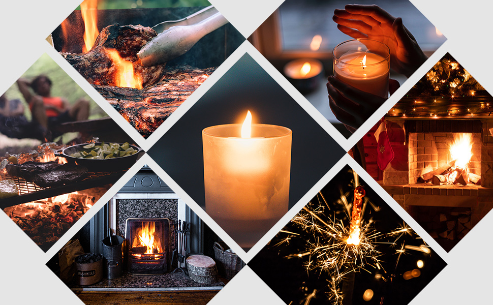 butane lighter candle torch flexible adjustable grill outdoors refillable