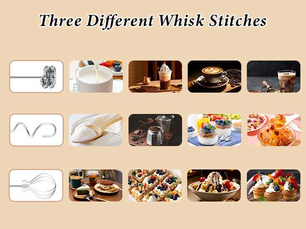 rechargeable milk frother with stand