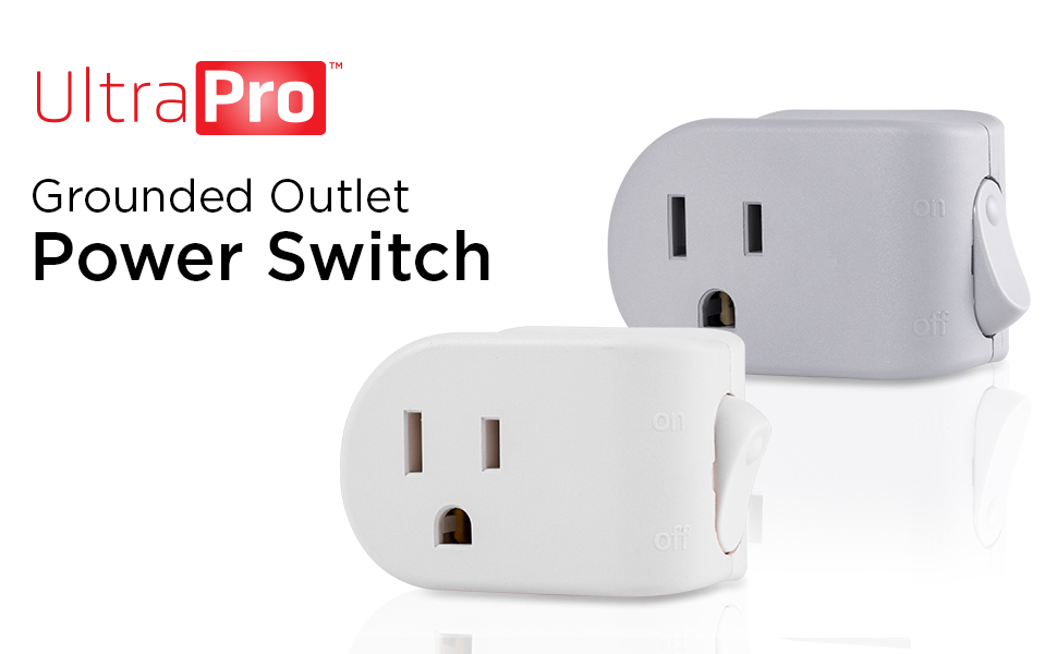 grounded outlet power switch