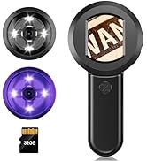 Leipan 100X Magnifying Glass for Reading, Digital Magnifier with 2inch Screen, Coin Magnifier wit...