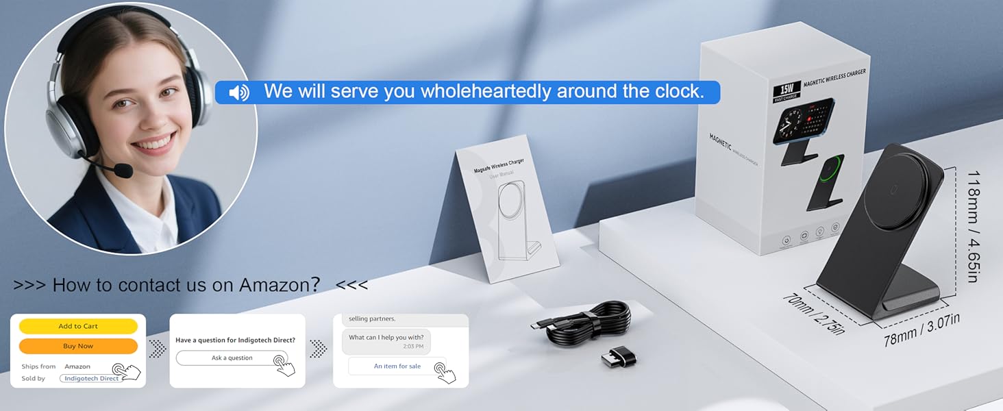 magsafe phone charger stand