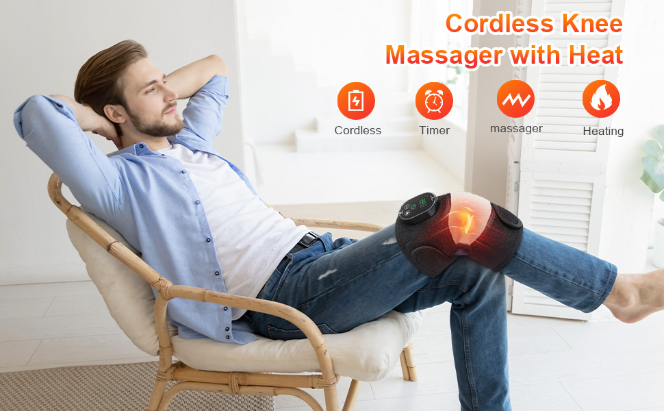 heated knee massager