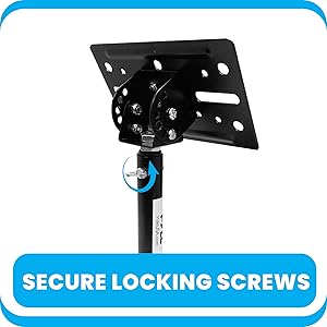 speaker; wall; ceiling; mount; stand; bracket; adjustable; swivel; telescopic; arm; pyle; PSTNDC31