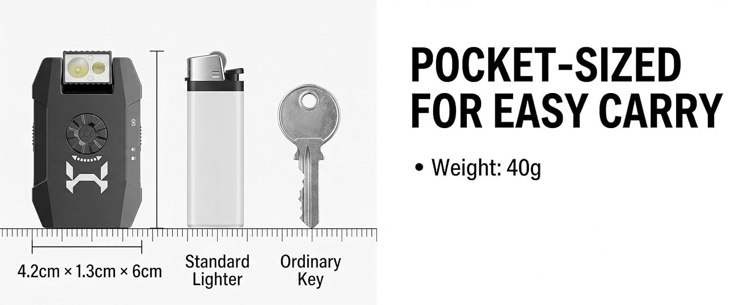beogan G5A Rechargeable EDC Flashlight