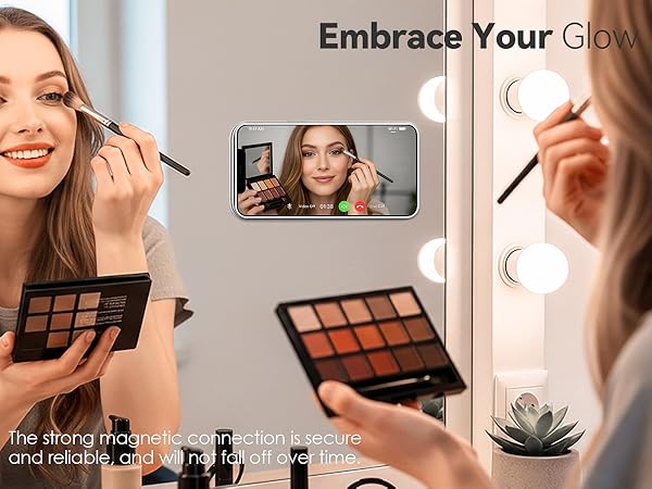 Magnetic Suction Mirror Window Phone Holder