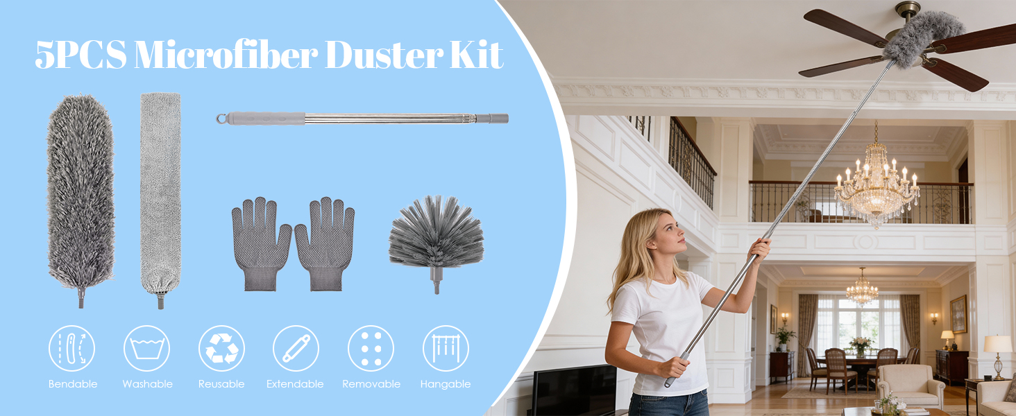 extendable duster kit