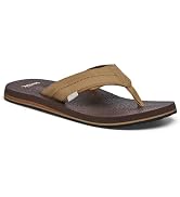 Sanuk Mens Beer Cozy 2 | Flip Flops for Men | Mens Sandals | Beach Sandals | Supportive &amp; Lightwe...