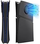 Cover Plates for PS5 Pro Digital Edition with Cooling Vent, PS5 Pro Faceplate ABS Hard Shockproof...