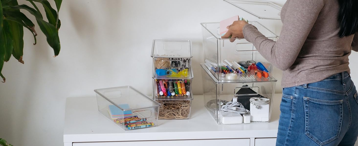 organizing water bottle plastic bag holder closet bin cleaning caddy pioneer woman accessories