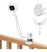 Baby Monitor Clip Charger Mount for Nanit Pro Baby Monitor with Type-C Charging Port Connector Mo...