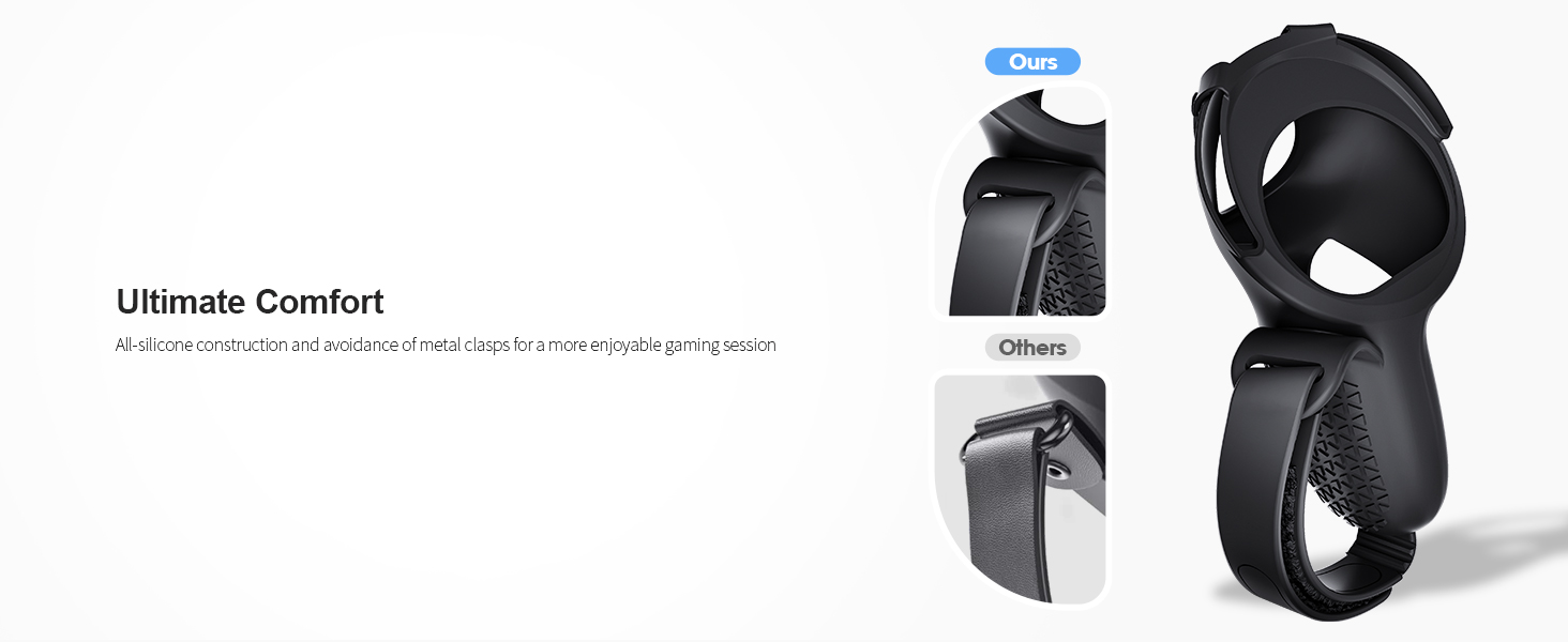 SUPERUS Controller Grips Cover for Quest 2