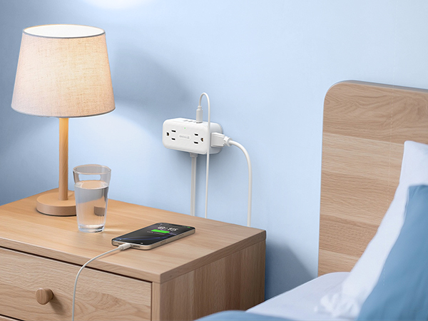 Power Strip with USB Ports