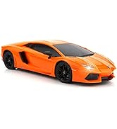 QUN FENG RC Car 1:18 Compatible with Lamborghini Aventador Radio Remote Control Cars Electric Car...