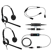 TruVoice Deluxe USB Headset Training Solution (Includes 2 x HD-550 Headset with Noise Canceling M...