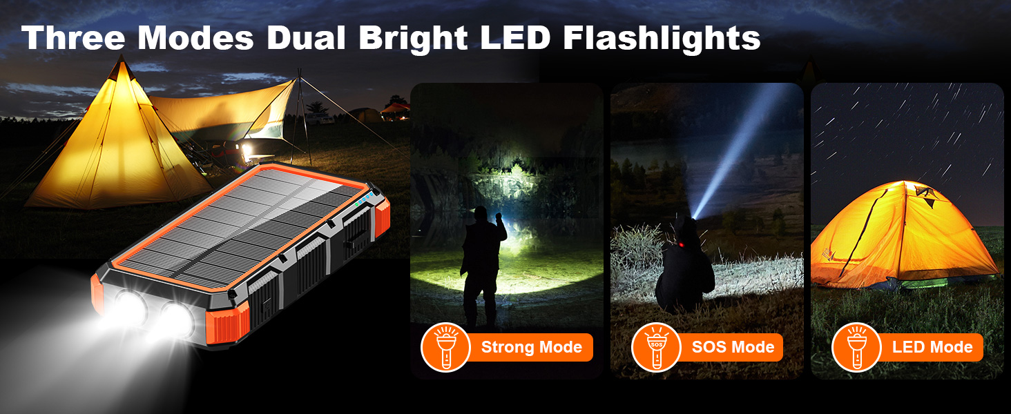 2 LED Flashlight