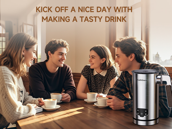 KICK OFF A NICE DAY WITH MAKING A TASTY DRINK