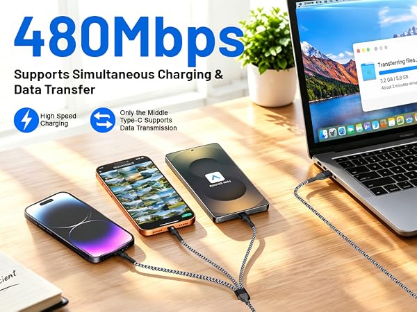 iphone multi charger fast charging