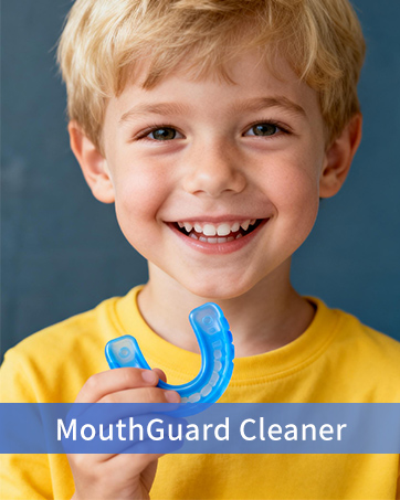 Mouth guard cleaner