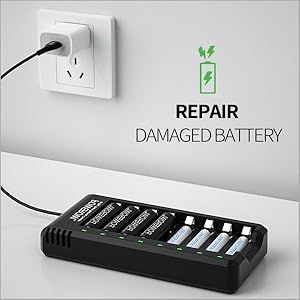 High Capacity Low Self Discharge Ni-MH Double A Batteries