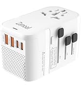 220V to 110V Converter for European Travel,Step Down Voltage Converter US to Europe,Universal Tra...