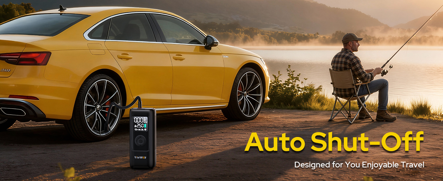 WARWOLF 160PSI Tire Inflator