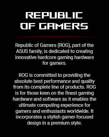 ROG Brand Story