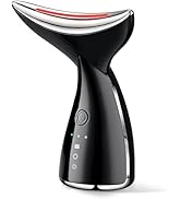 VOFEL Face and Neck Massger for Skin Care Electric Face Neck Lifting Massager with 45? Heat &amp; 3 M...