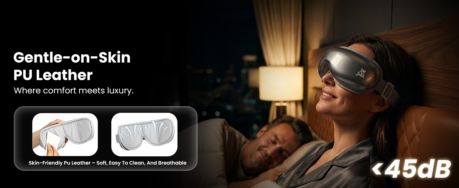 eye massager with heat and cooling