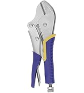 Jaw Locking Pliers Hose Pinch Off Pliers Curved Jaw C45 Steel Straight Jaw Sealing Tool for Coppe...