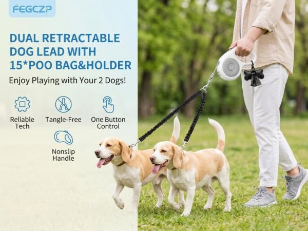 double dog leash