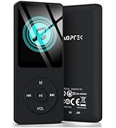 AGPTEK A02S 16GB MP3 Player, 70 Hours Playback Lossless Sound Music Player, Supports up to 128GB,...