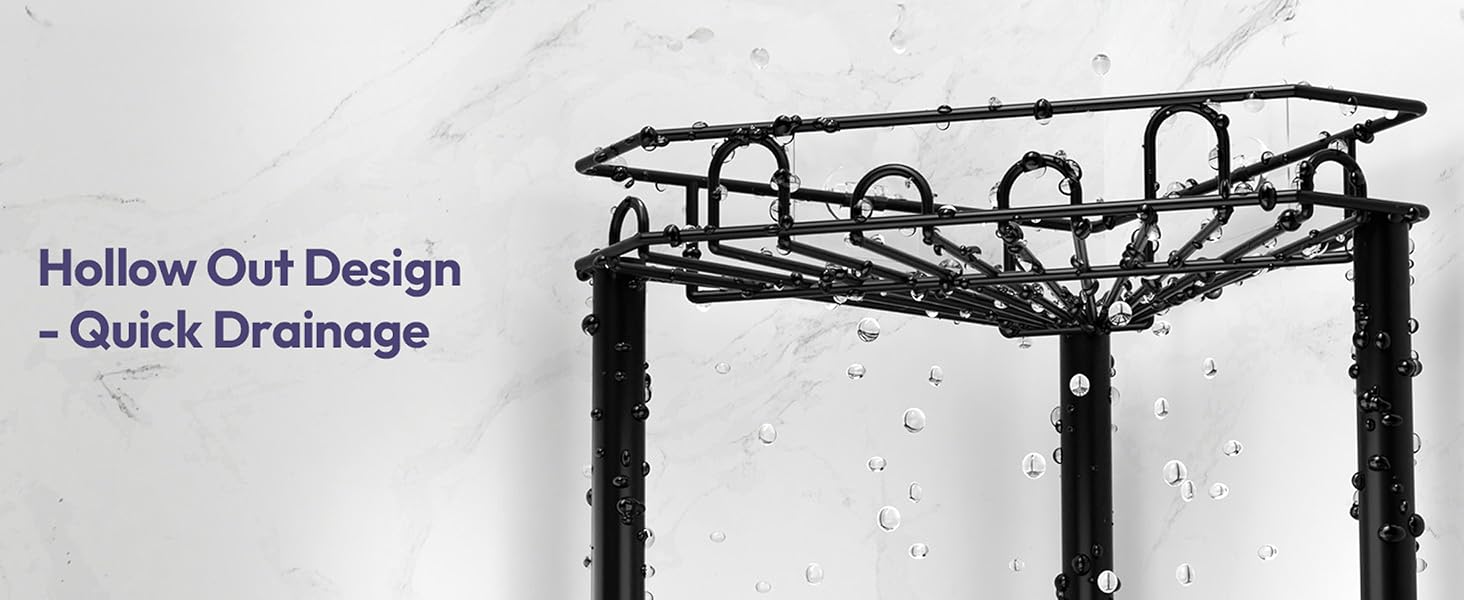 Corner Shower Caddy Standing Corner Shelf Stand Shower Organizer