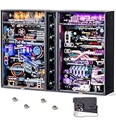 ROBOTIME 3D Puzzle Plastic Model Kits, Marble Runs Set for Adults to Build with LED Light, Techni...