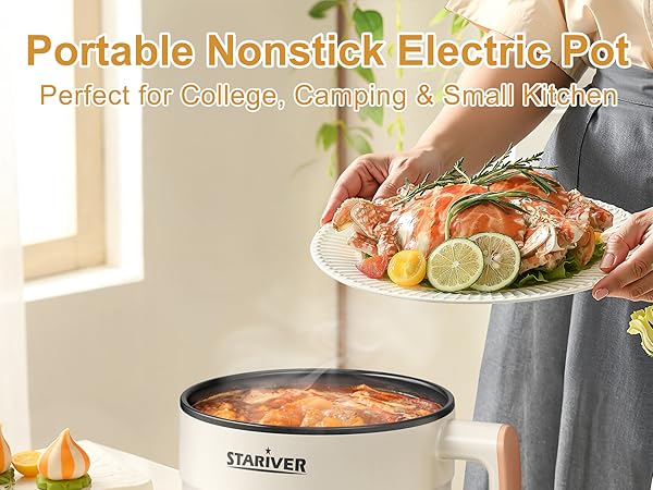 electric pot hot pot electric pot for cooking ramen cooker