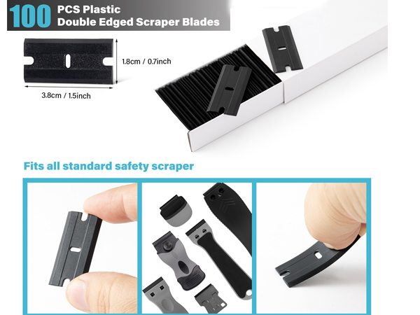 plastic razor blade