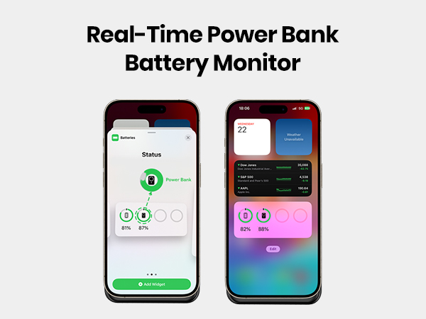 20000mAh portable charger power bank